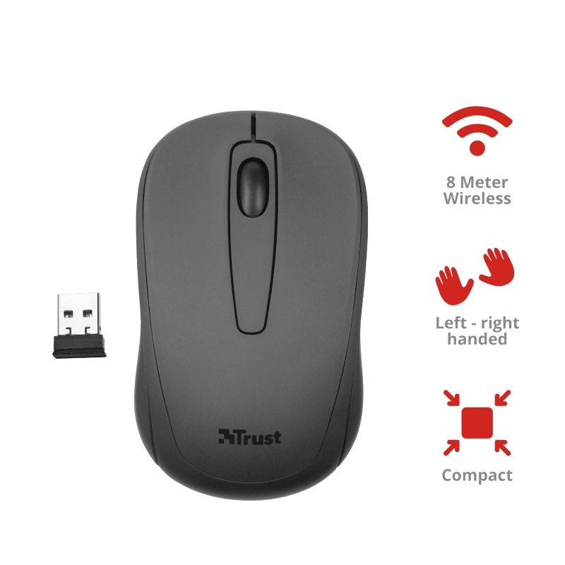 TRUST MOUSE TRUST COMPACT ZIVA WIRELESS